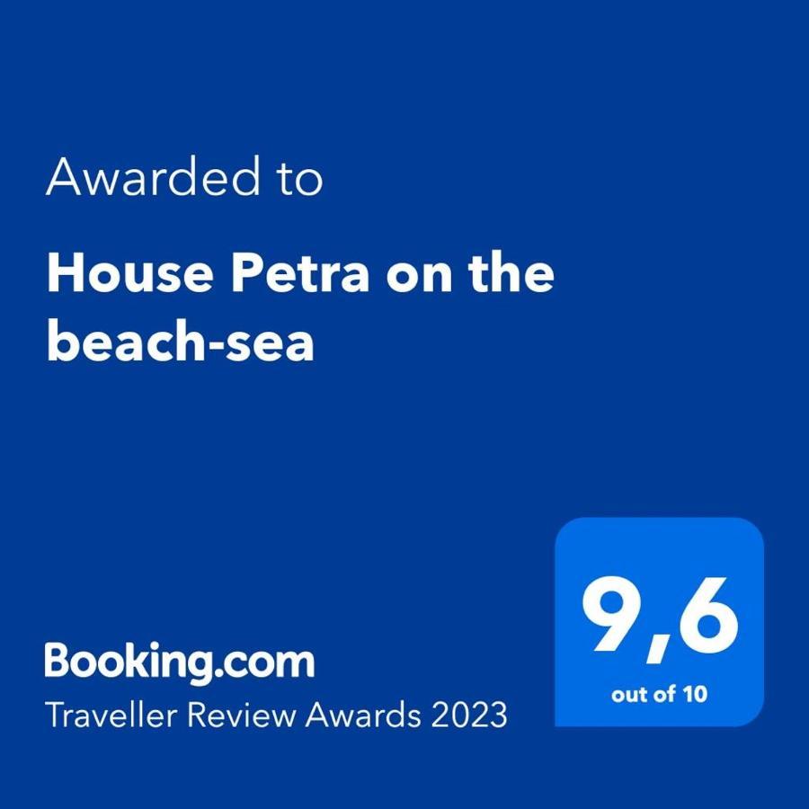 House Petra On The Beach-Sea Cesarica Exterior foto